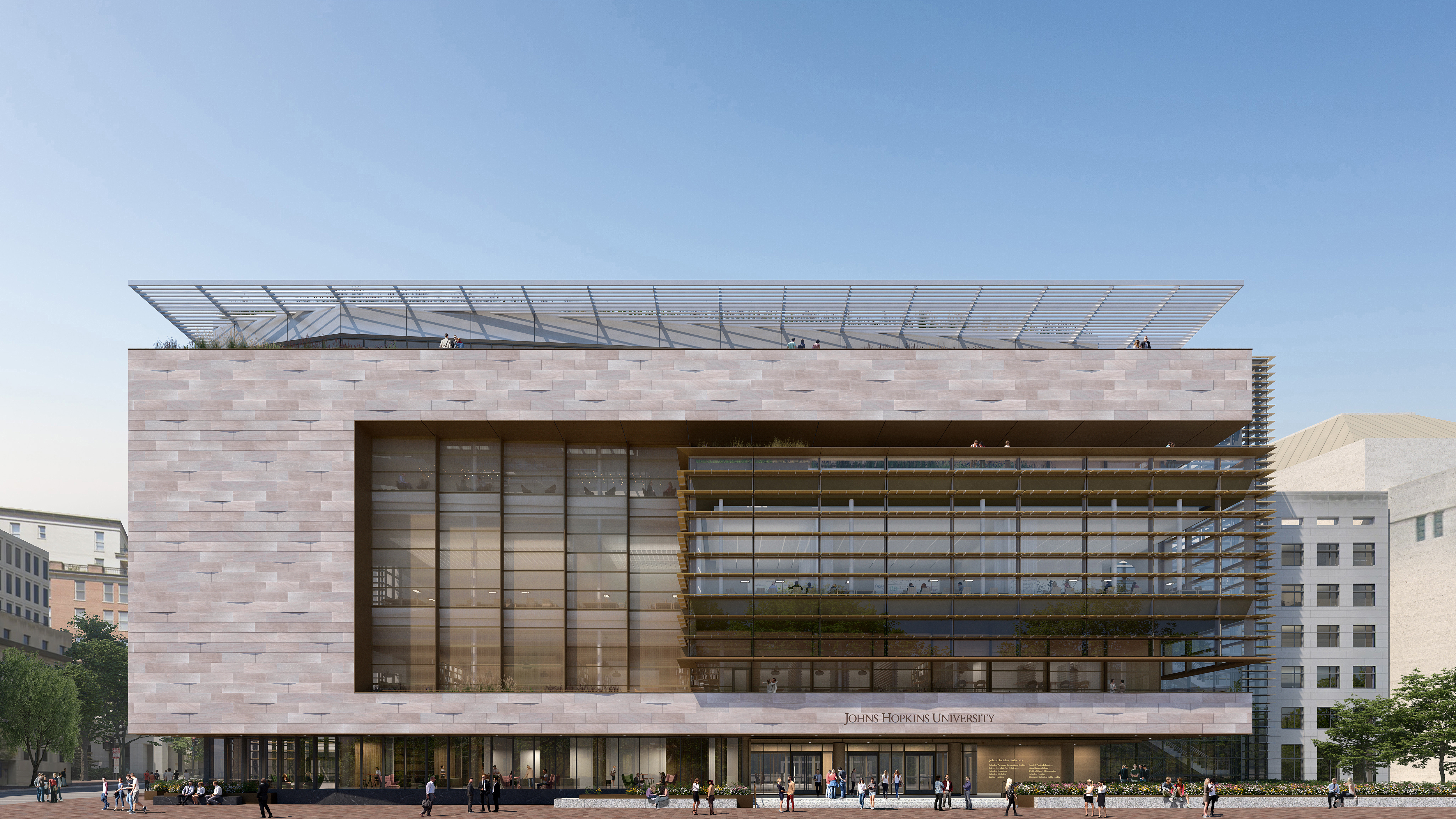 south face rendering